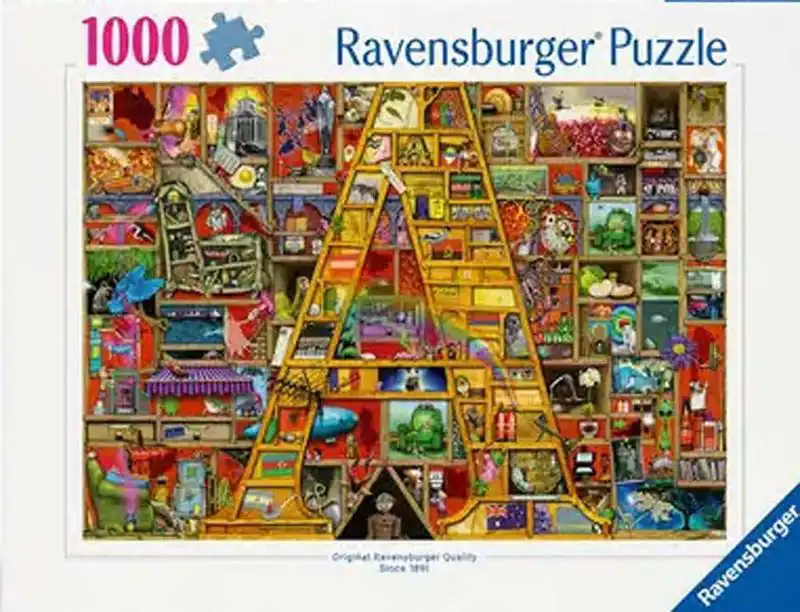 Legpuzzel Awesome Alphabet A 1000 stukjes
