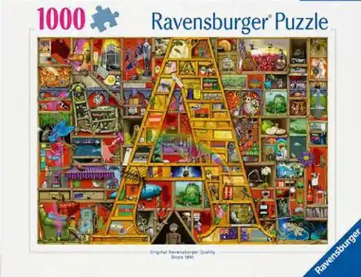 Legpuzzel Awesome Alphabet A 1000 stukjes