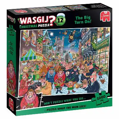 Legpuzzel Wasgij Xms 12 The Big Turn On 1000 stukjes