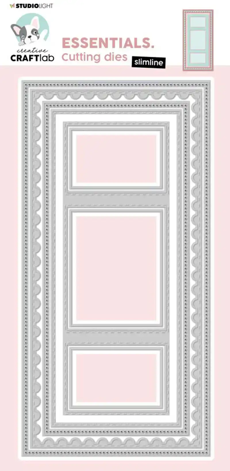 Creative Craftlab Snijmal Slimline Essentials nr.266