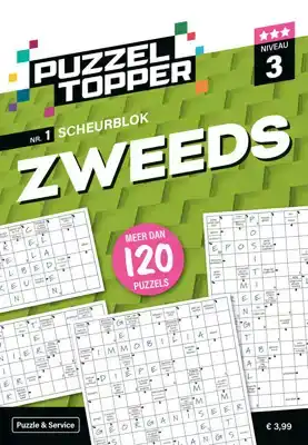 Puzzelblok Zweeds 3 punt nr1 Puzzeltopper
