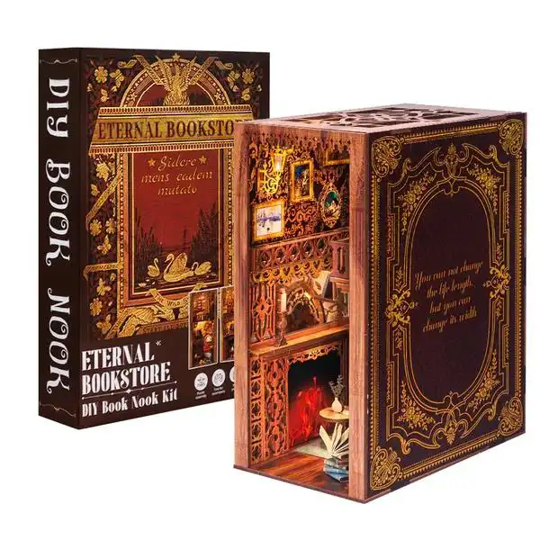 Cutebee DIY Booknook Eternal Bookstore