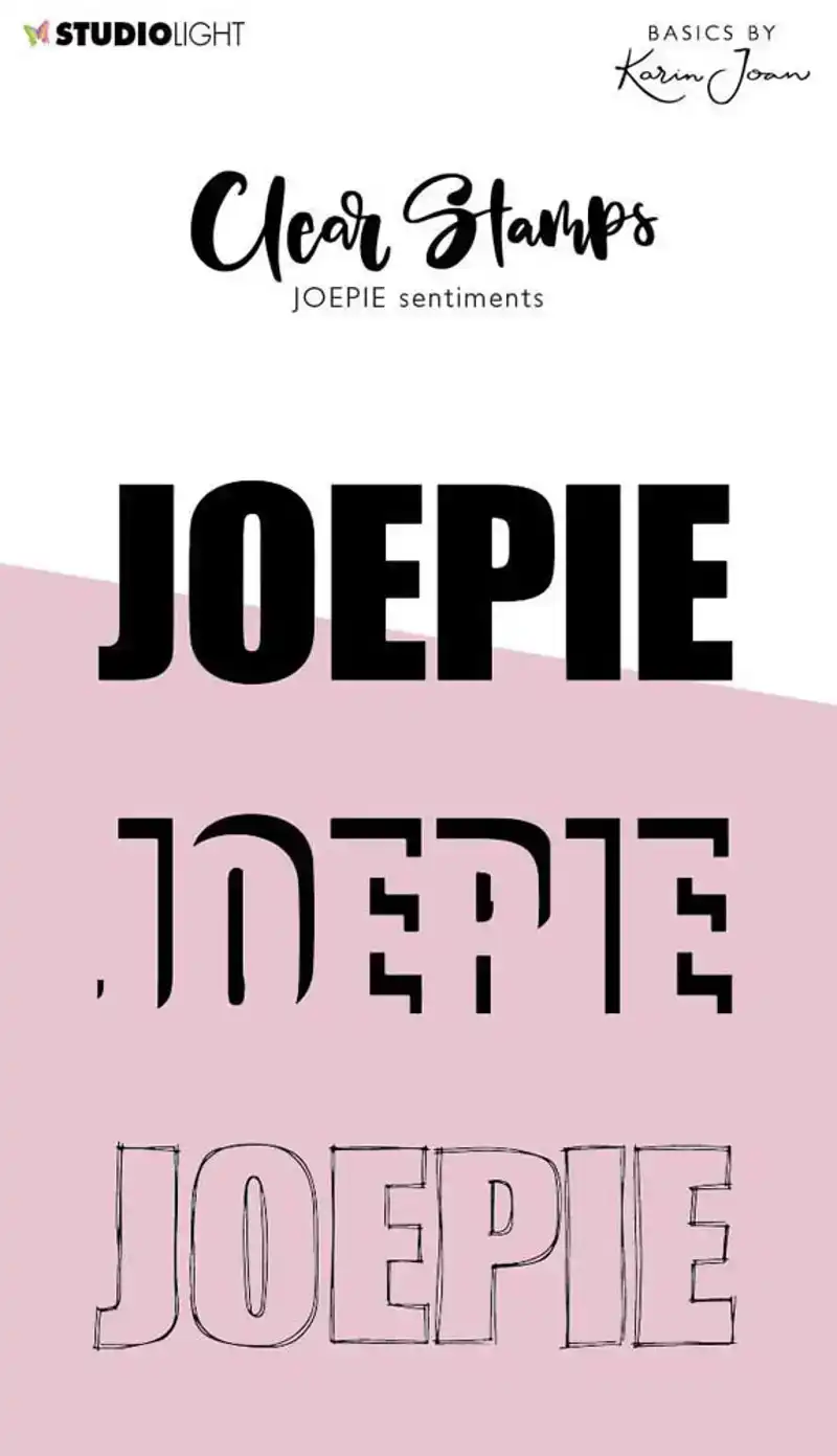 Karin Joan Clear Stamp Joepie Essentials