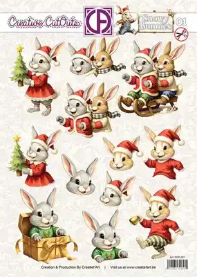 Snowy Bunnies Stansvel 01