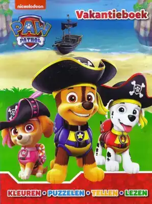 Paw patrol vakantieboek