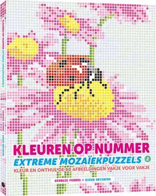 Kleuren op nummer Extreme mozaïekpuzzels 2
