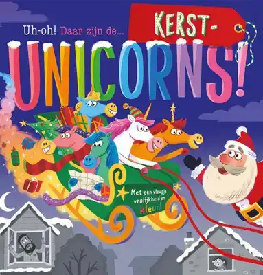 Uh-oh! Daar zijn de kerst-unicorns<br>