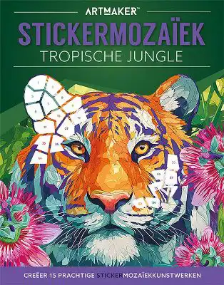Stickermozaïek Jungle