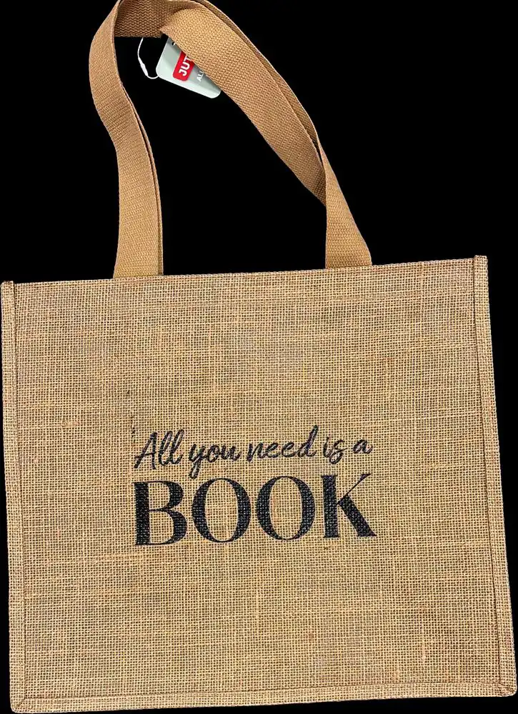 Jute Tas: All you need is a book
