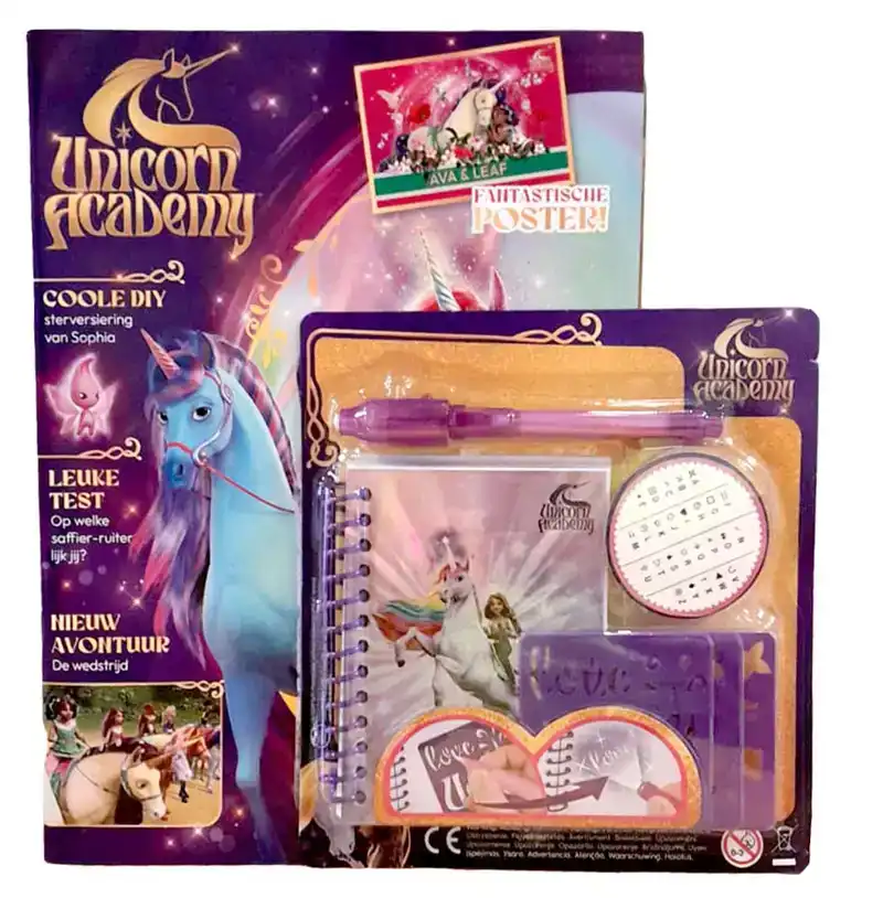 Unicorn Academy activity - Tekenboekje