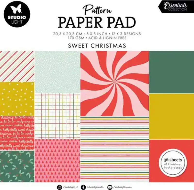 Paper Pad Sweet Christmas Essentials nr.199