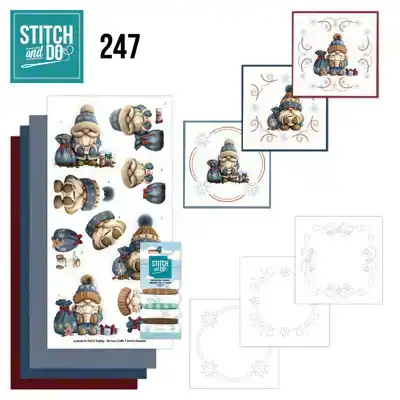 Stitch & Do 246 Berries beauties golden whisper