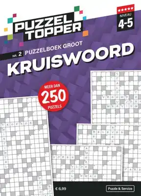 Puzzelboek groot Kruiswoord 4-5 punt nr2