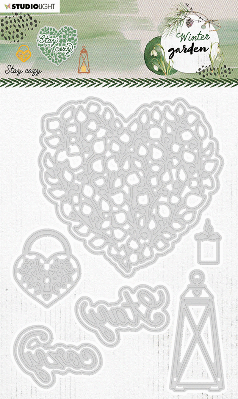 Studio Light snijmallenset Stay Cozy Winter Garden NR.150