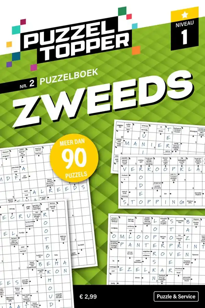 96 pag. Zweeds 1 stip nr.2 Puzzeltopper<br>