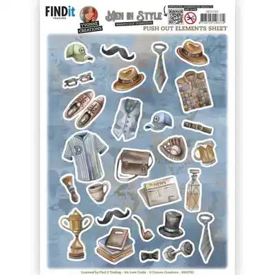 YC Men in Style uitdrukvel Small elements B