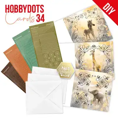 Hobbydots cards 34 Berries Beauties wild animals
