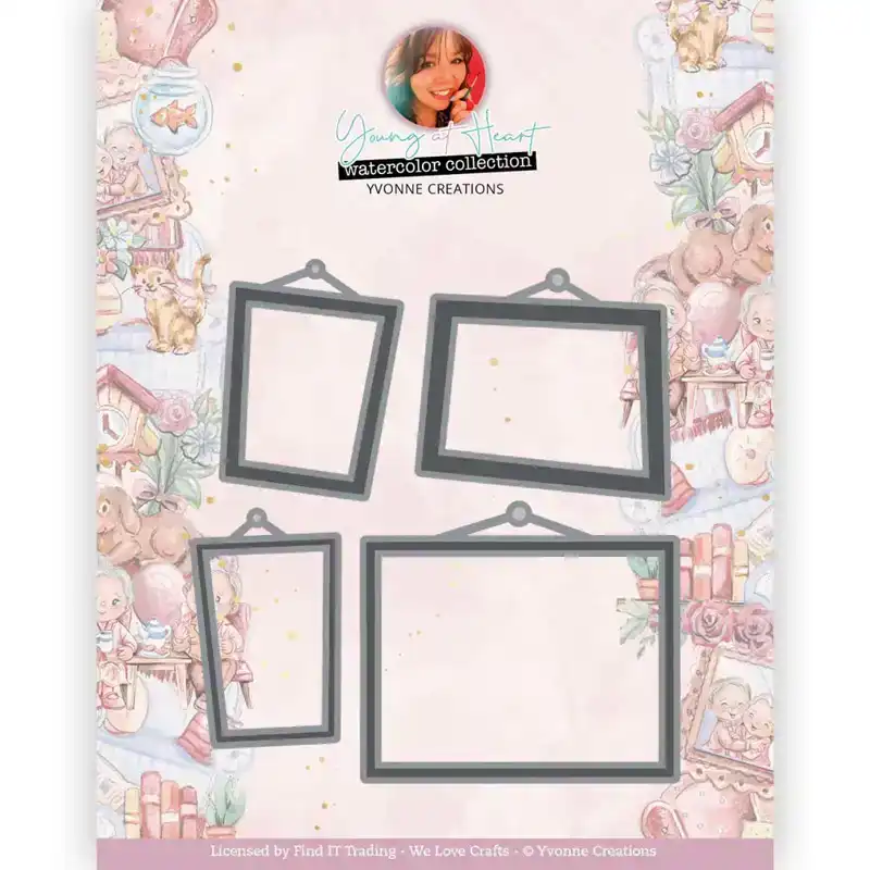 YC Young at heart snijmal Photoframes