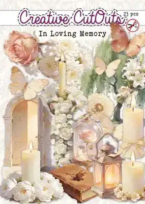 Stansplaatjes In Loving Memory 23 stuks