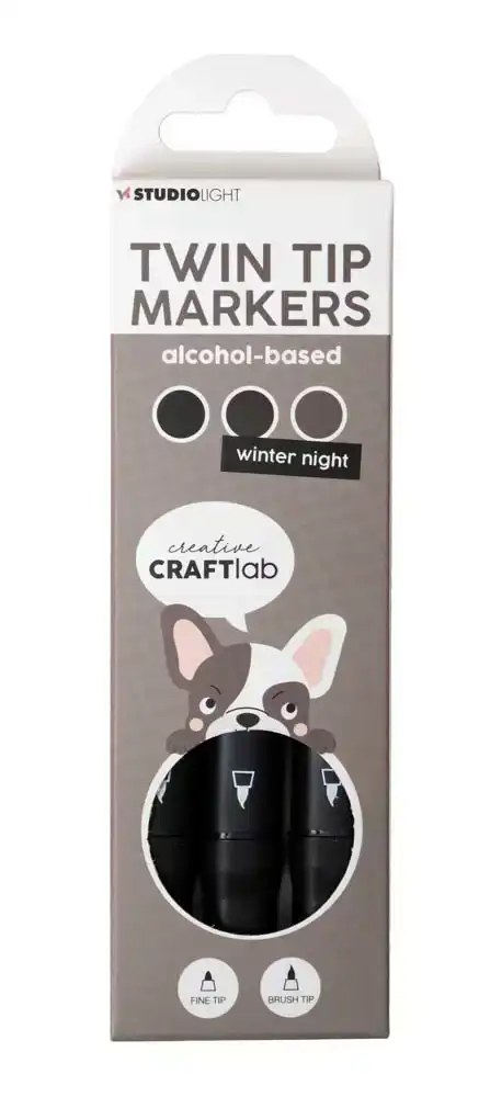 Creative Craftlab Alcohol Markers Winter Night