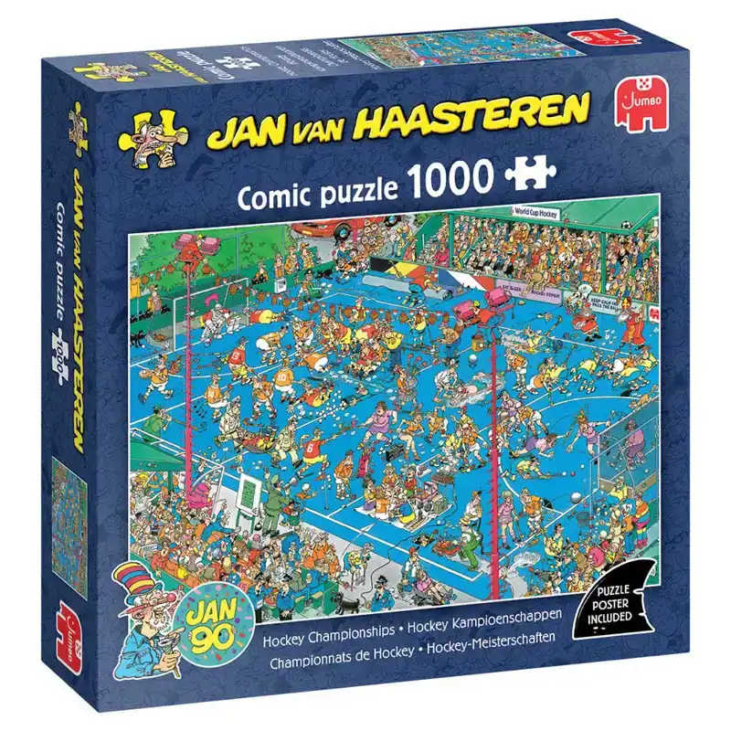 Legpuzzel Jan van Haasteren Hockey Kampioenschappen 1000 stukjes