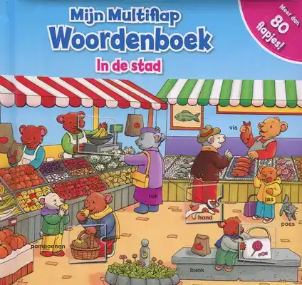 Mijn multiflap woordenboek - in de stad