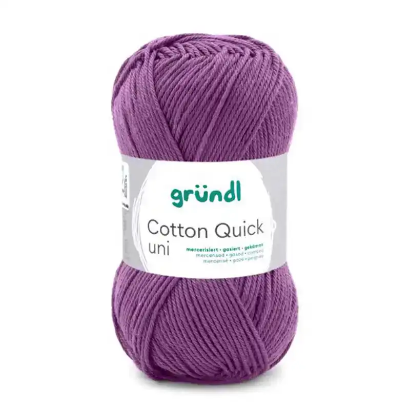 Cotton Quick Uni 158 mauve 50 gram