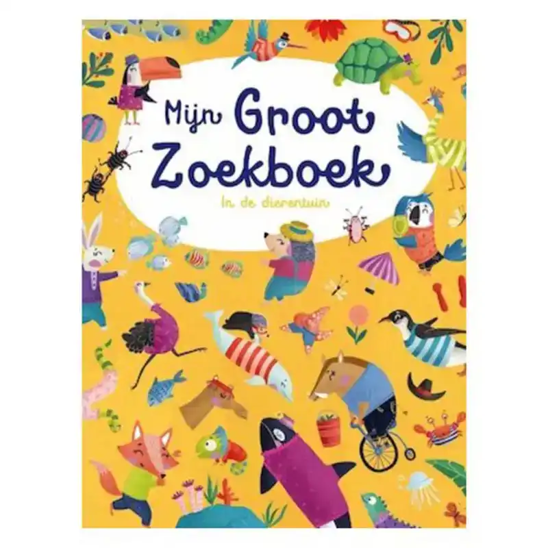 Mijn groot zoekboek Dierentuin