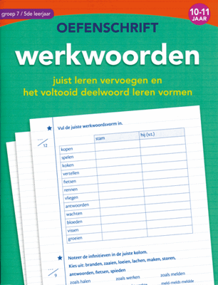 Oefenschrift werkwoorden 10 tot 11 jaar