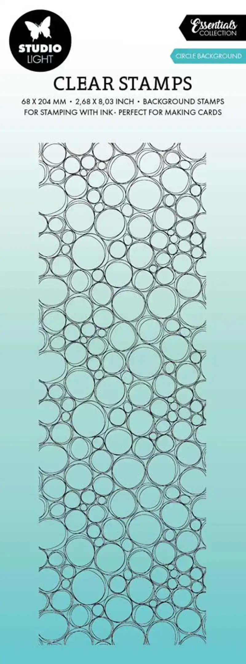 Studio Light Clear Stamp Circle Backgrounds