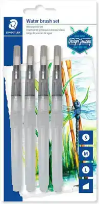 STAEDTLER Water brush set 4 stuks