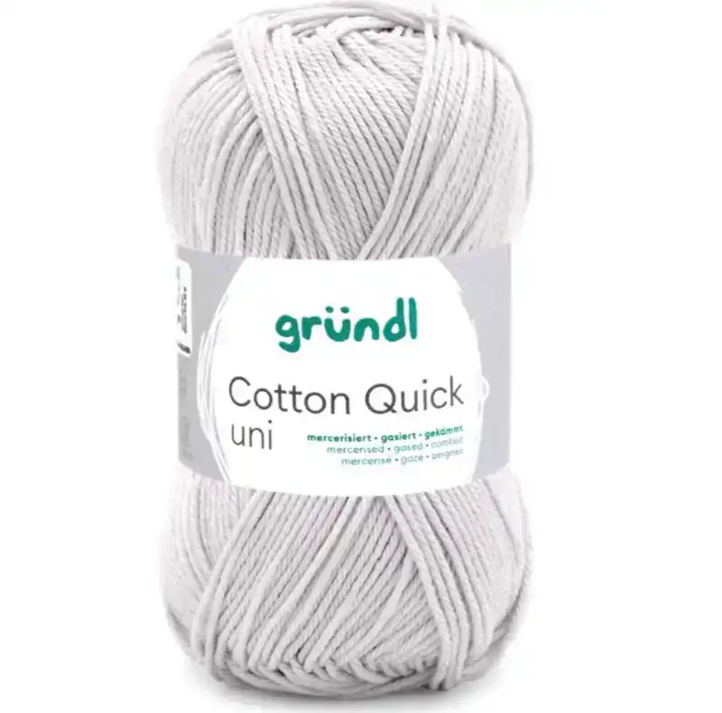 Cotton Quick Uni 150 lichtgrijs 50 gram