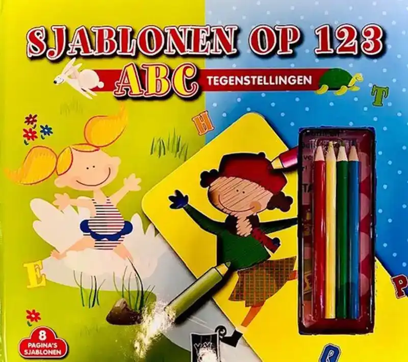 Sjablonen op 123 ABC Tegenstellingen
