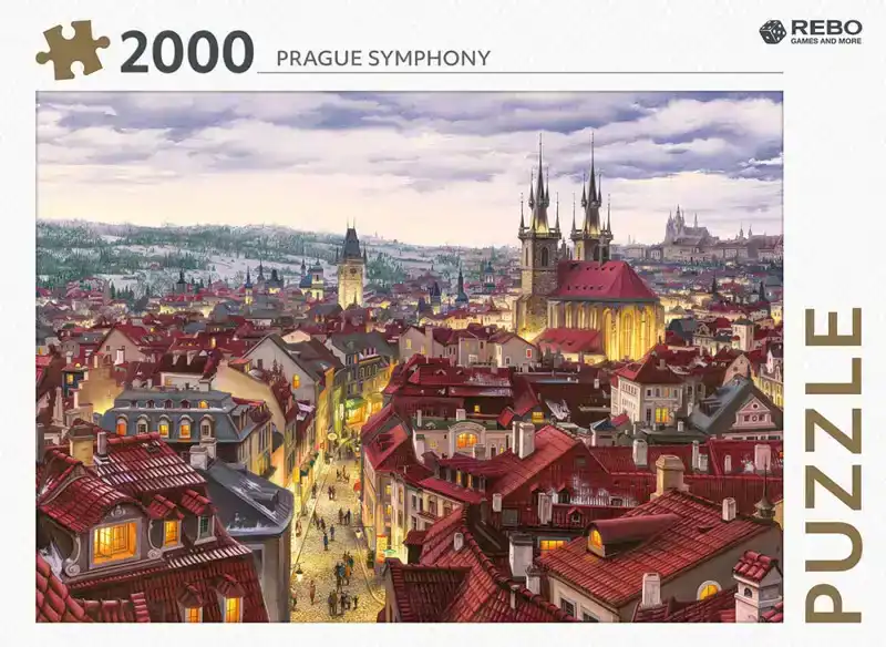 Legpuzzel Pragua Symphony 2000 stukjes