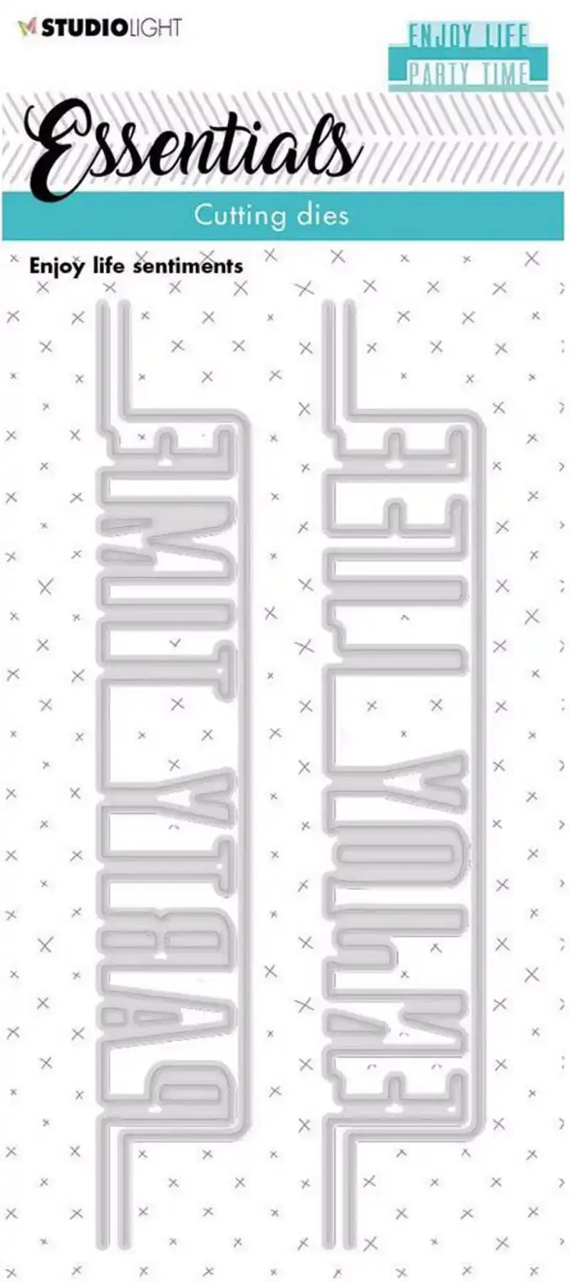 Studio Light snijmal Enjoy Life sentiments