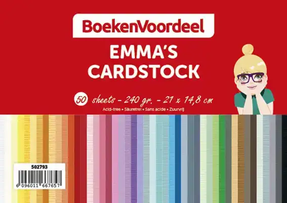 Emma's Karton pakket A5 50 vel