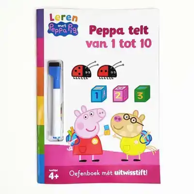 Leren met Peppa Pig - Peppa telt van 1 tot 10