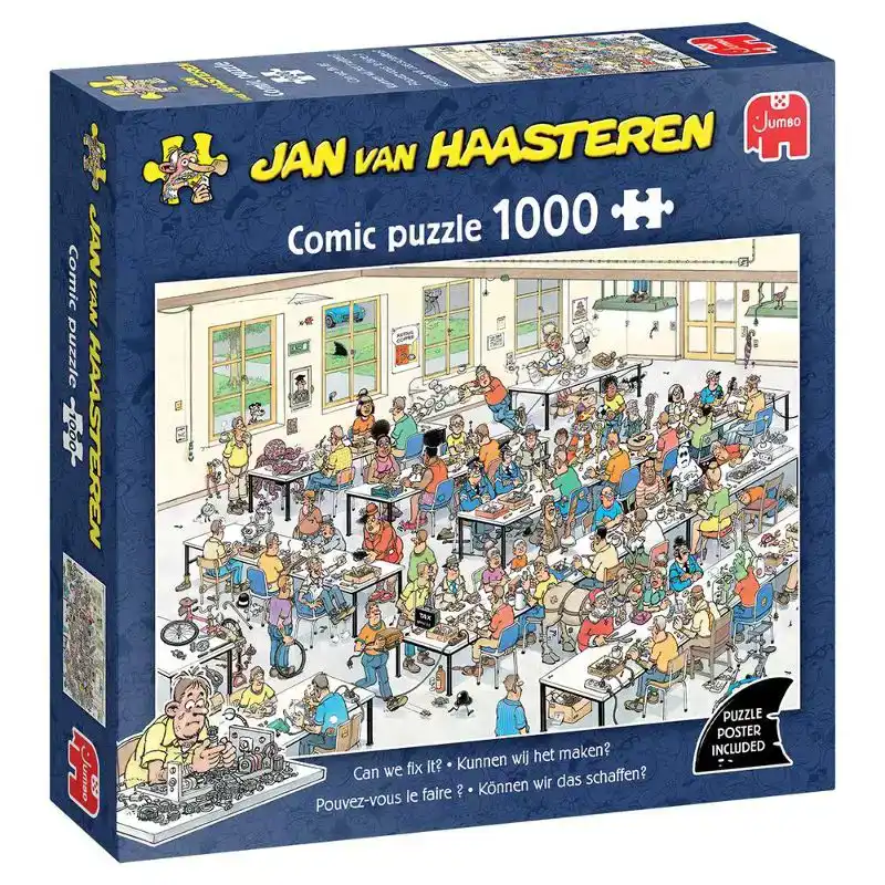 Legpuzzel Jan van Haasteren - Kunnen wij het maken?