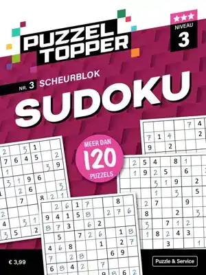 Puzzelblok sudoku 3 punt nr.3 puzzeltopper