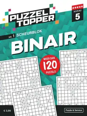 Puzzelblok binair 5 punt nr.1 puzzeltopper