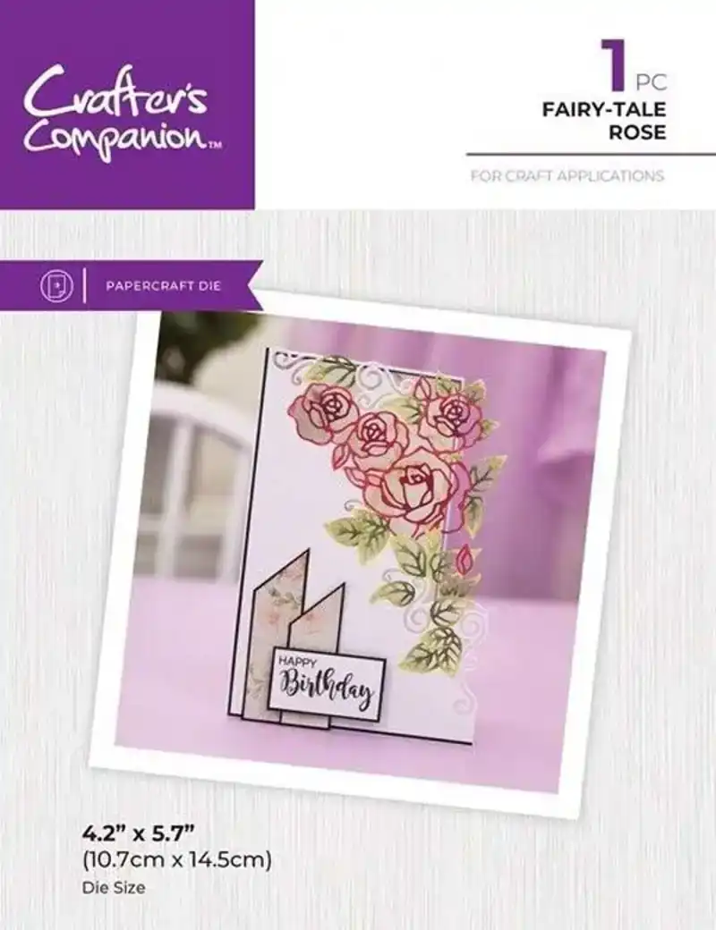 Edge'Able snijmal - Fairy tale rose