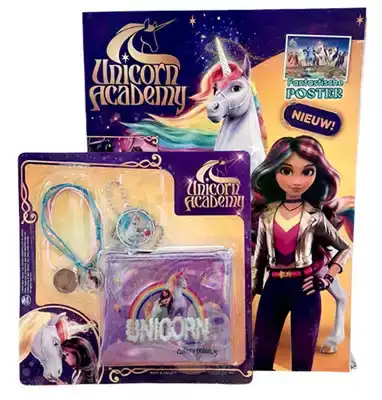 Unicorn academy activity - Sieraad en portemonnee