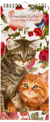 Verjaardagskalender Franciens katten