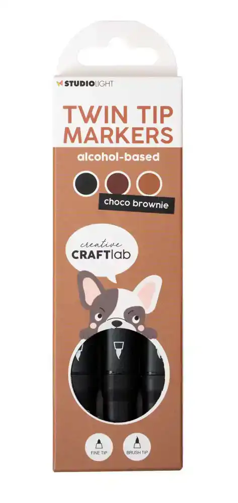 Creative Craftlab Alcohol Markers Choco Brownie