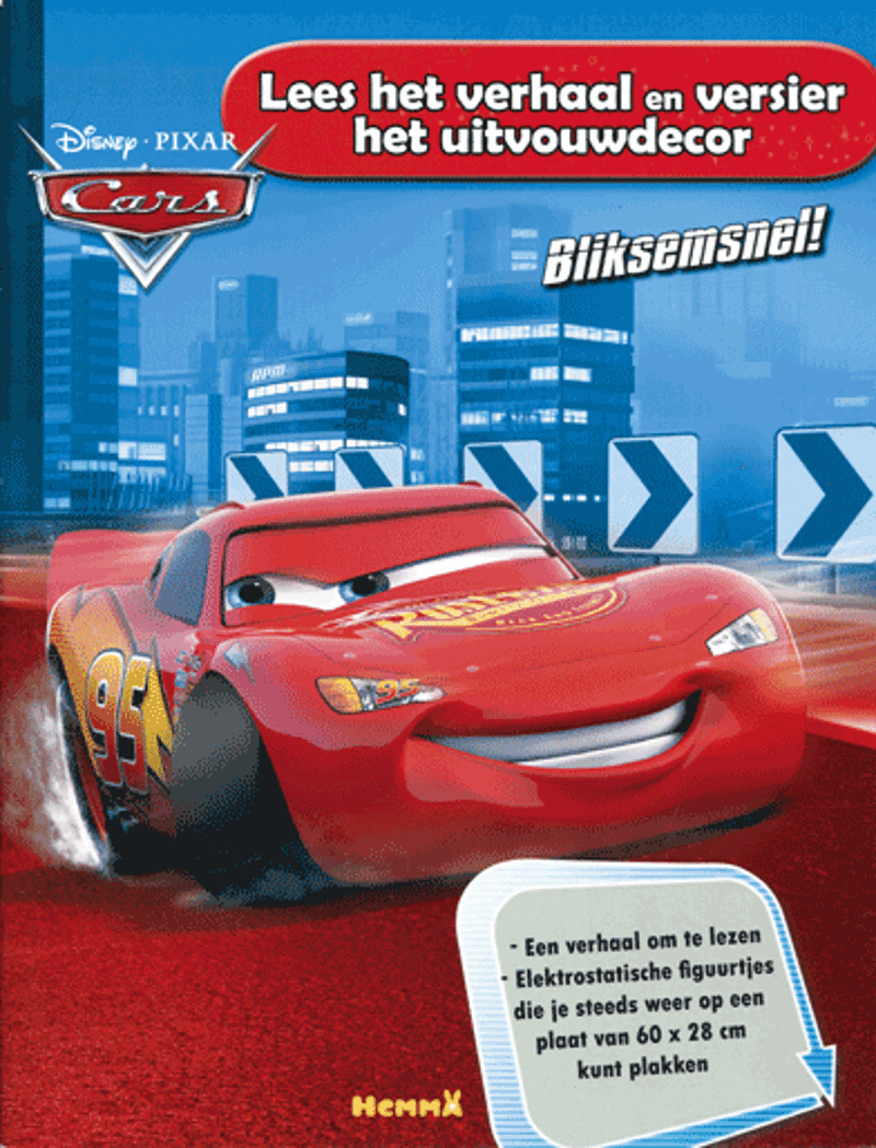 Cars Lees het verhaal en versier het uitvouwdecor