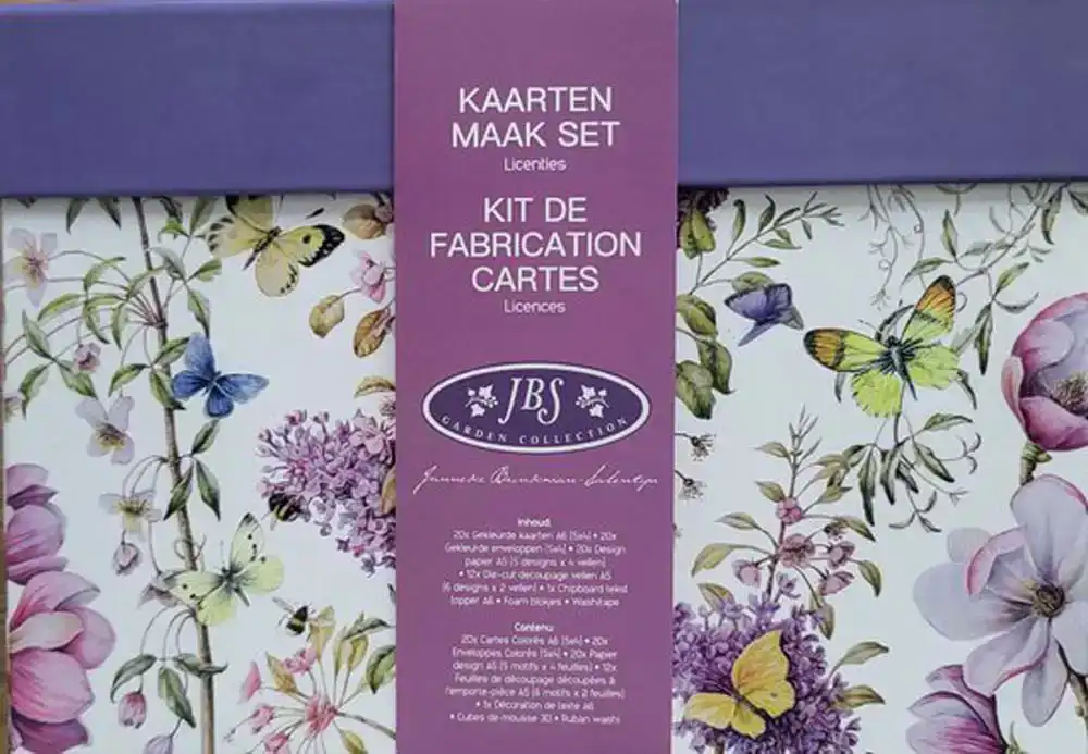 Kaarten Maken Set Jbs Paarse Box