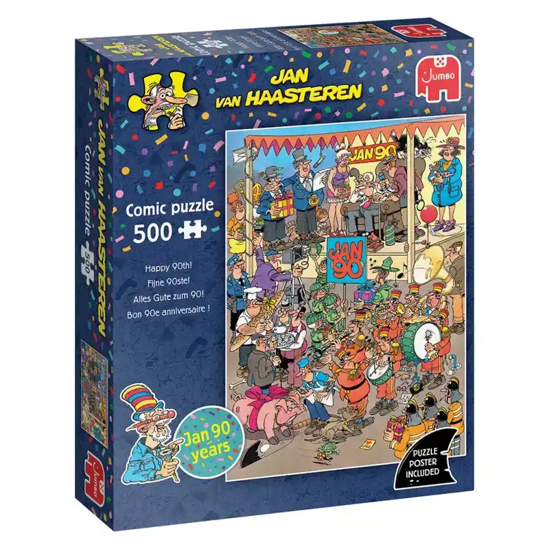 Legpuzzel Jan van Haasteren - Fijne 90ste!