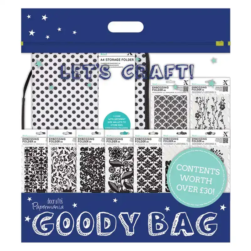 Xcut storage folder - with embossing folders Goodybag