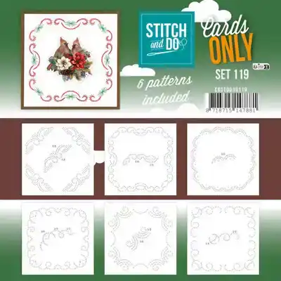 Stitch & do cards only 4K set 119