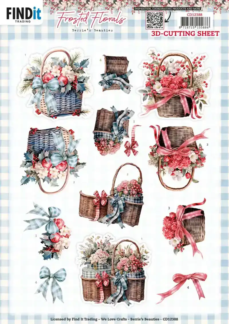 Berries Beauties Frosted Florals Knipvelset
